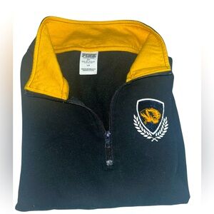 PINK VS 1/4 zip mizzou pullover